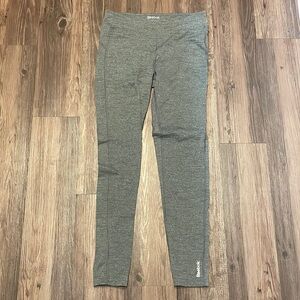 Grey Reebok Leggings : Size Medium